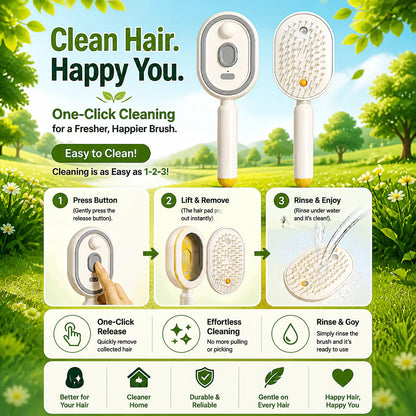 📢📢50 %  OFF⏰Electric Spray Massage Comb✨🔥