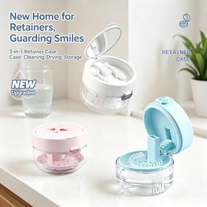 Complete Retainer Care Kit with Auto Lift Tray & Cleaning Tablets