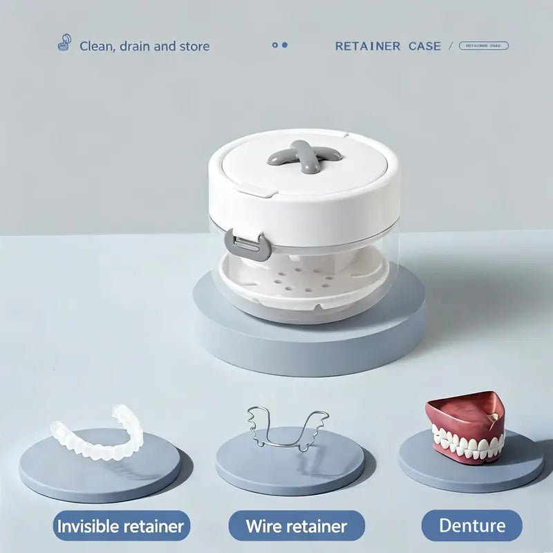 Complete Retainer Care Kit with Auto Lift Tray & Cleaning Tablets