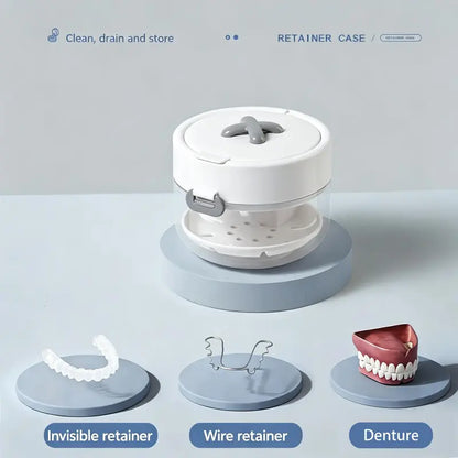 Complete Retainer Care Kit with Auto Lift Tray & Cleaning Tablets
