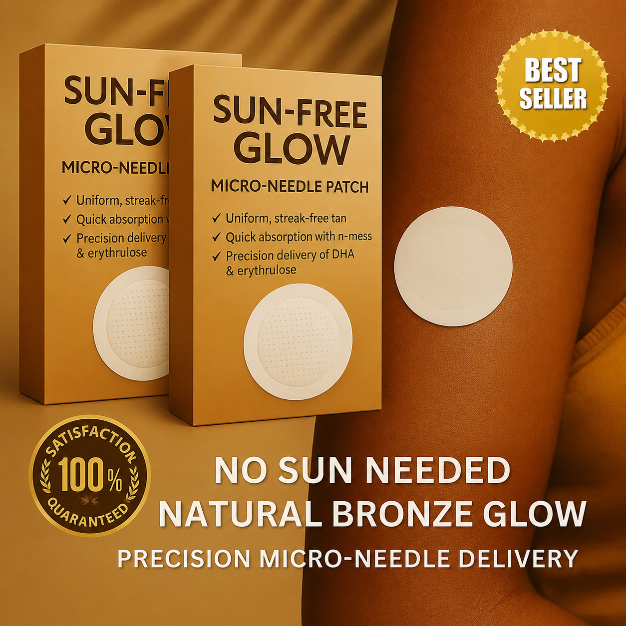 ☀️SunFree Transdermal Tanning Patch