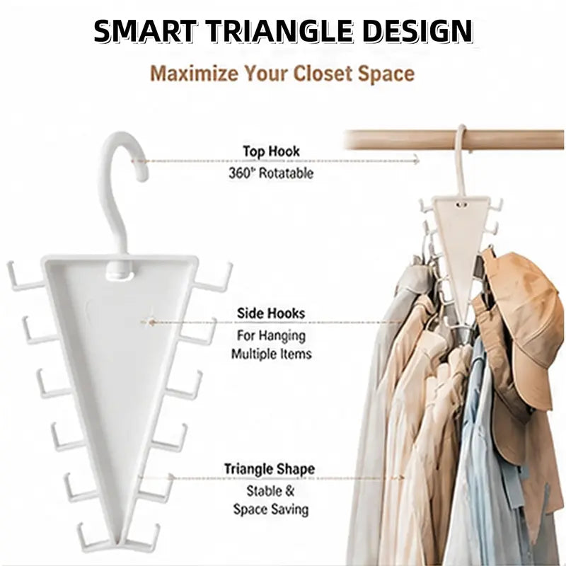 👕Multifunctional Triangle Closet Organizer