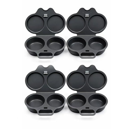 🍳 BUY 1 GET 1 FREE! ✨ Dual Cavity Microwave Egg Poacher – Quick Oil-Free Cooking, Food-Grade PP & Versatile Kitchen Essential 💫