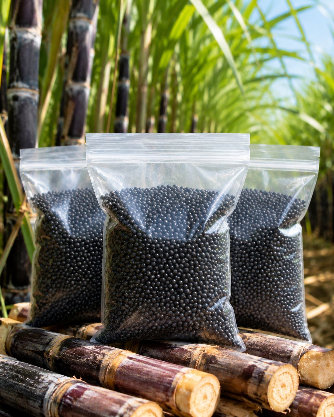 Premium High-Sucrose Sugarcane Seeds | 1000+ Non-GMO Hybrid Sugar Cane Seeds for Home Gardening 🌿🍬