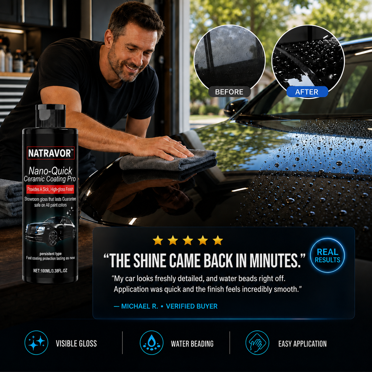 NATRAVOR™ Nano Ceramic Coating Pro
