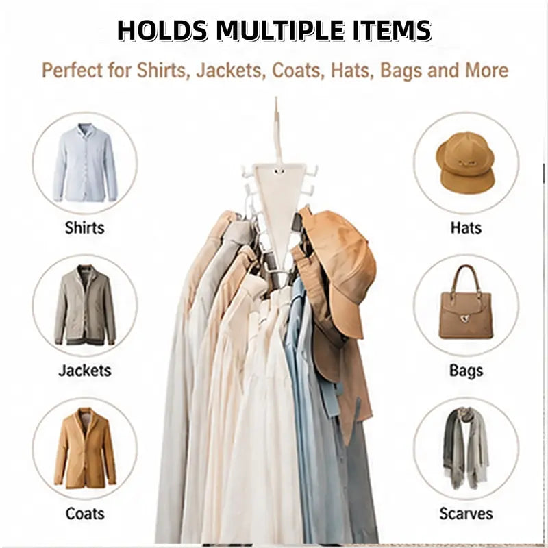 👕Multifunctional Triangle Closet Organizer
