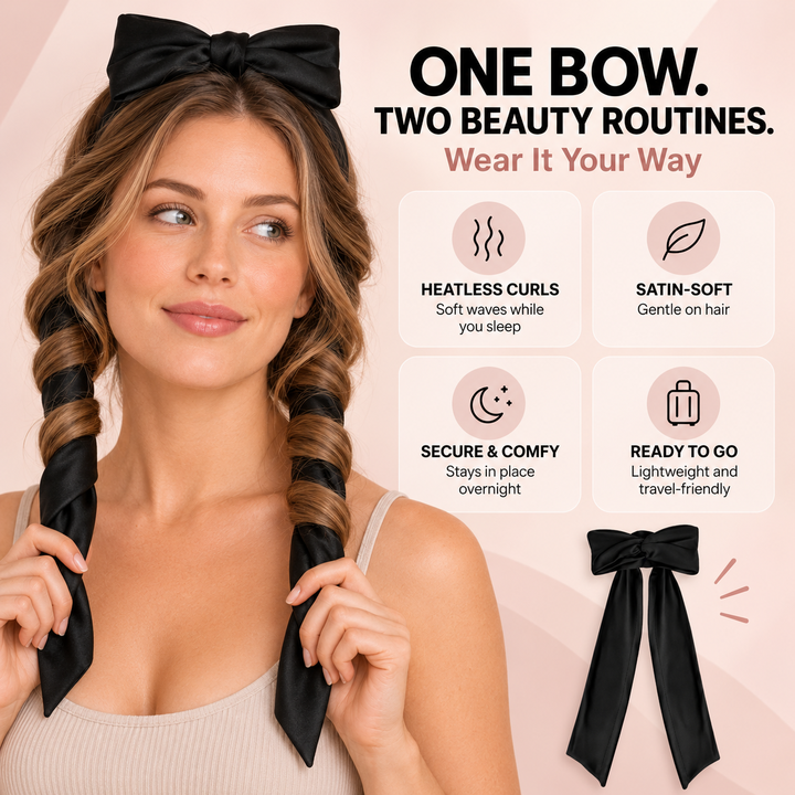 Heatless Curling Headband – Overnight No-Heat Curls