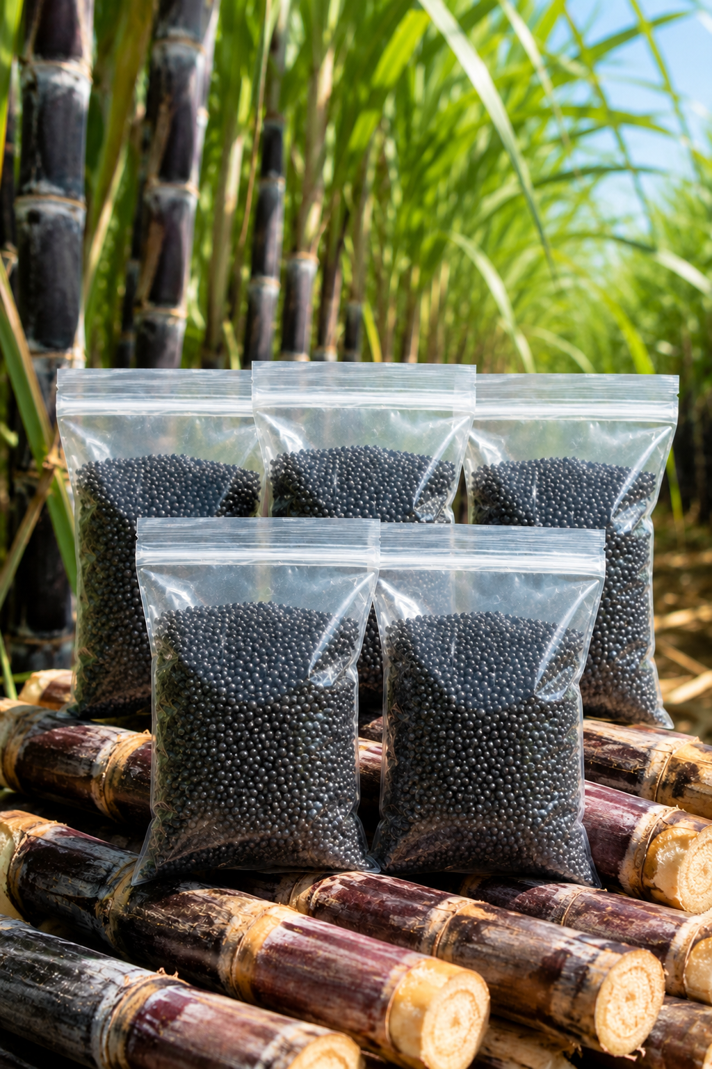 Premium High-Sucrose Sugarcane Seeds | 1000+ Non-GMO Hybrid Sugar Cane Seeds for Home Gardening 🌿🍬