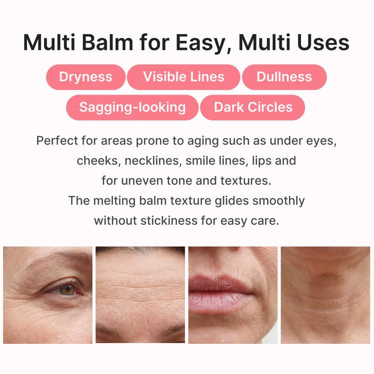 [NEW] Pink Collagen Volume Balm Stick All-in-One Anti-Aging Care for Smoother, Plumper, Youthful-Looking Skine-tss