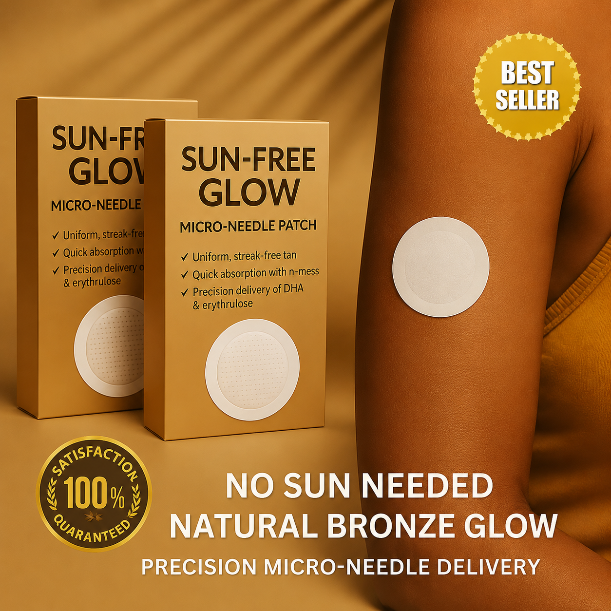 ☀️SunFree Transdermal Tanning Patch