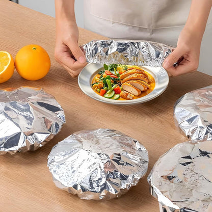 🛑Stop Fighting Plastic Wrap — Cover Meals in Seconds