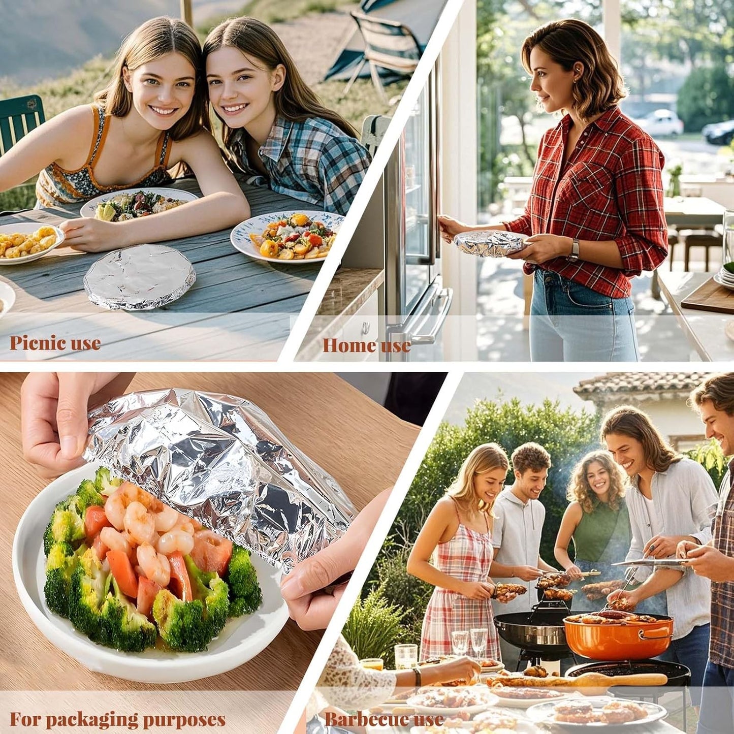 🛑Stop Fighting Plastic Wrap — Cover Meals in Seconds
