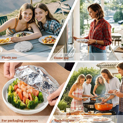 🛑Stop Fighting Plastic Wrap — Cover Meals in Seconds