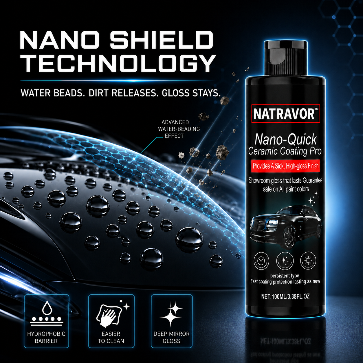 NATRAVOR™ Nano Ceramic Coating Pro