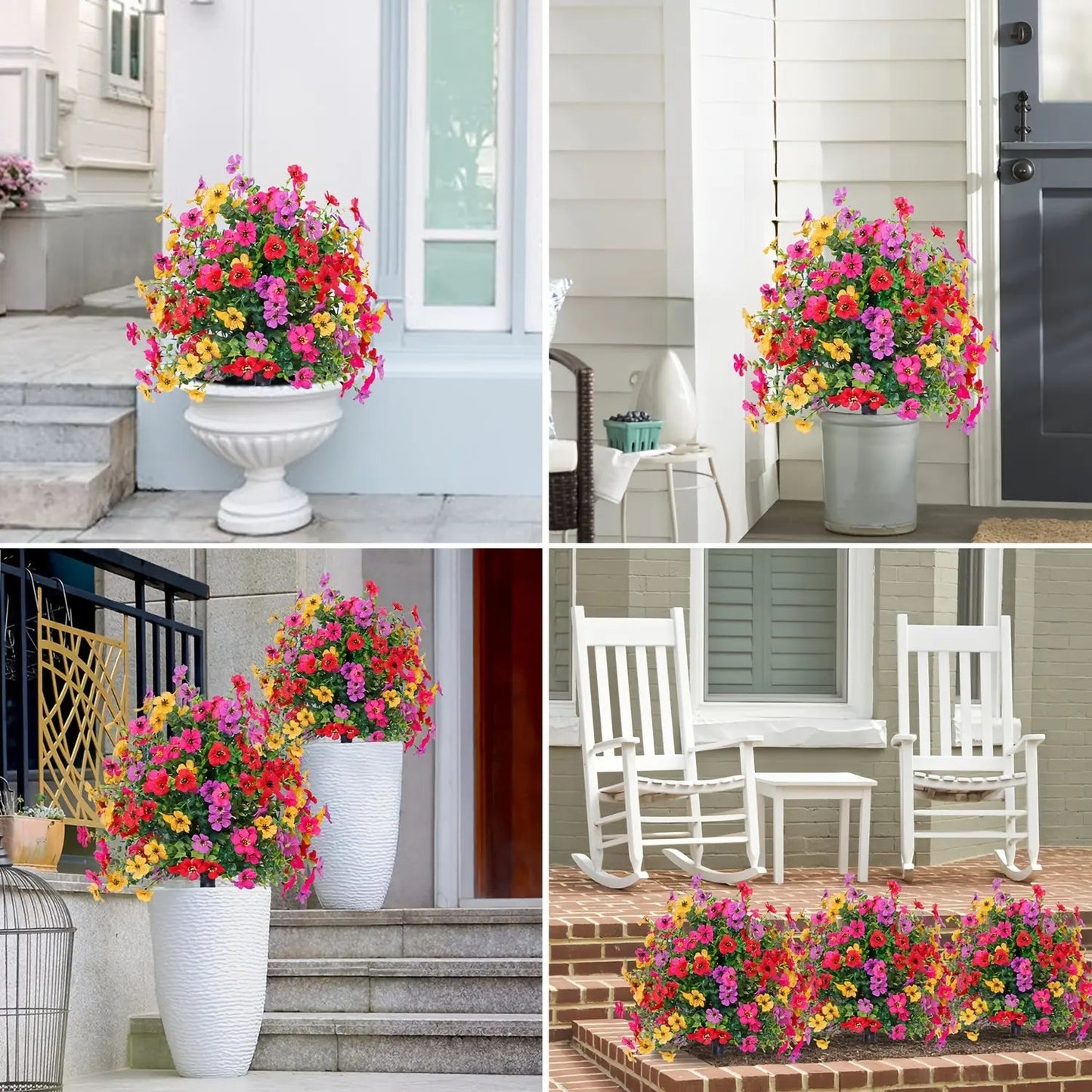 🎁 Mother’s Day Coming Soon: 40% Off 💐 Artificial Topiary Ball Trees with Flowers and Ground Spikes 💐
