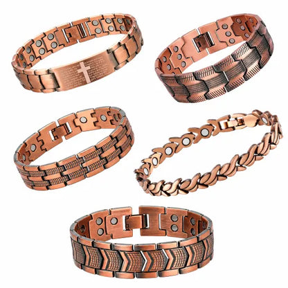 💥Copper Magnetic Bracelet – Relieve Fatigue And Promote Blood Circulation