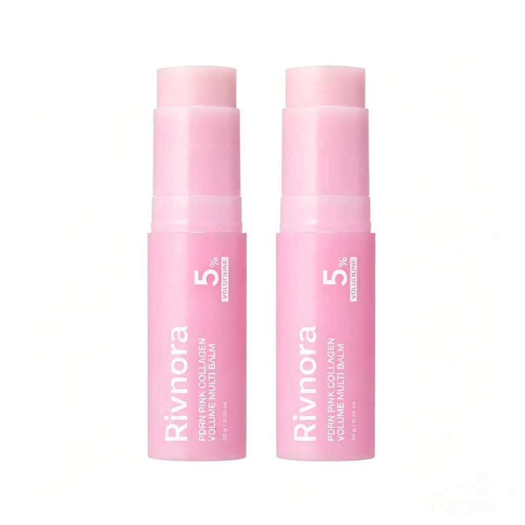 [NEW] Pink Collagen Volume Balm Stick All-in-One Anti-Aging Care for Smoother, Plumper, Youthful-Looking Skine-tss