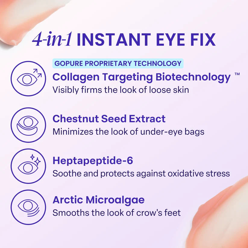 Final 3 Hours: 49%OFF🔥 Instant Lift Eye Gel for Puffiness, Bags & Dark Circles