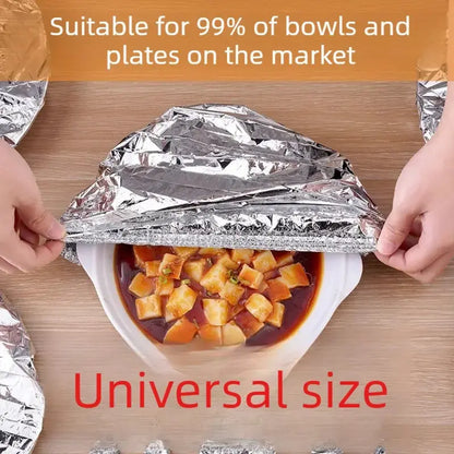 🛑Stop Fighting Plastic Wrap — Cover Meals in Seconds