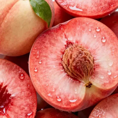 🔥 65K+ SOLD! 🍑 Rare Honey Red Dwarf Peach Seeds – Sweet Fruit, Small Space Friendly