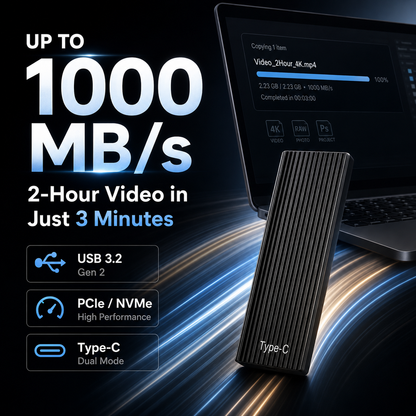 🏆Flash Sale🔥16TB Large-Capacity Type-C Portable Mini SSD