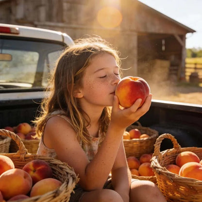 🔥 65K+ SOLD! 🍑 Rare Honey Red Dwarf Peach Seeds – Sweet Fruit, Small Space Friendly
