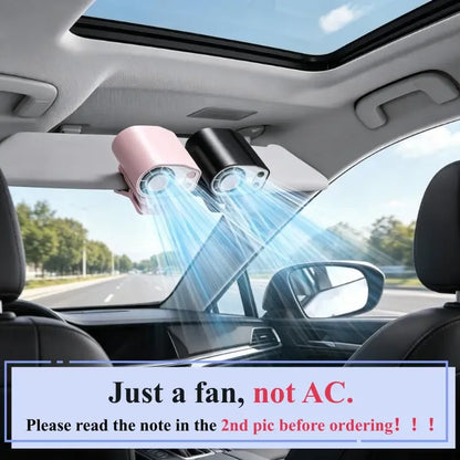 Semiconductor Cooling Clip-On Fan - Portable Clip Fan