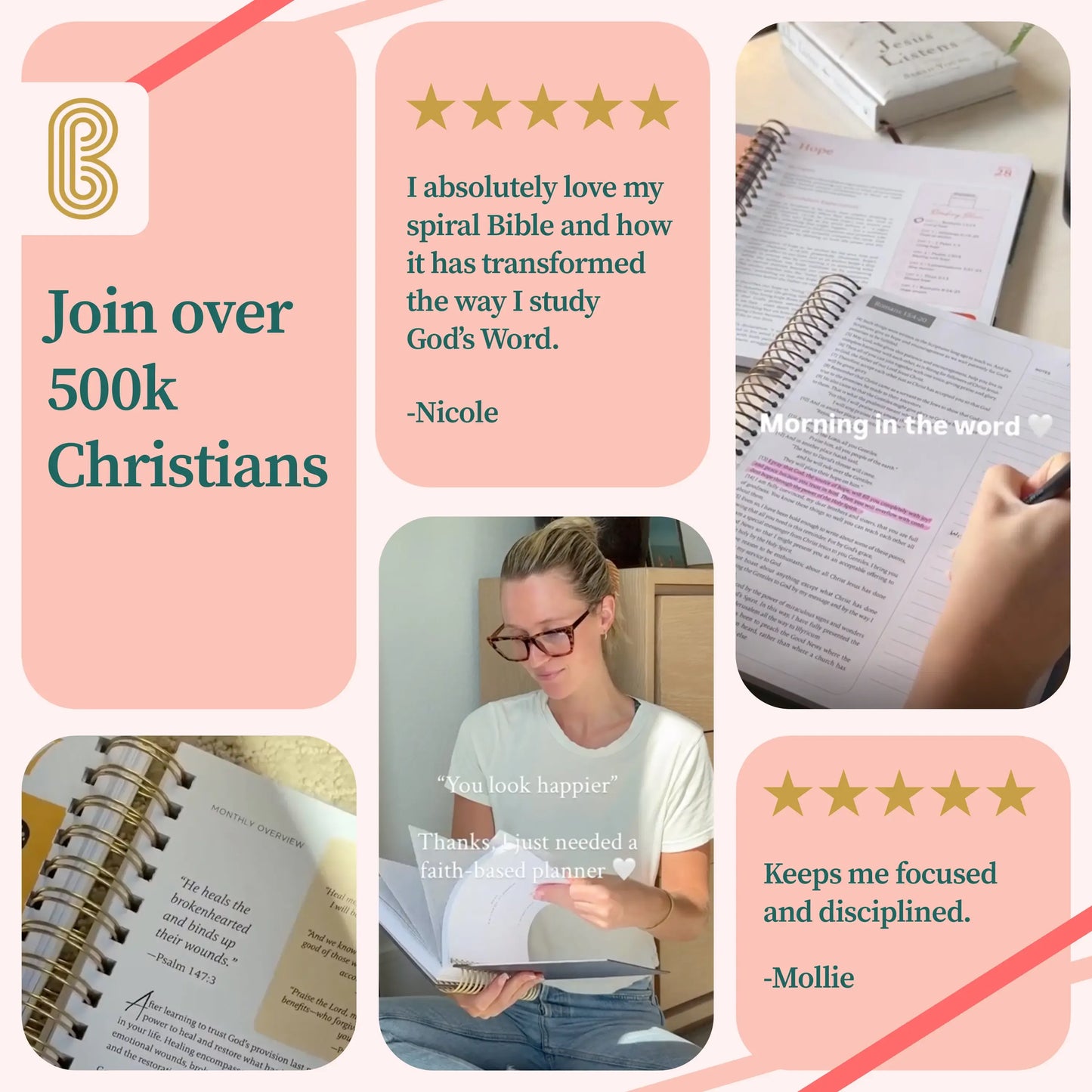 🔥LAST DAY 49% OFF ✝️📚A Year in the Bible: A 52-Week Study(✨Hardcover Book)