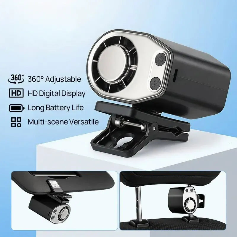 Semiconductor Cooling Clip-On Fan - Portable Clip Fan
