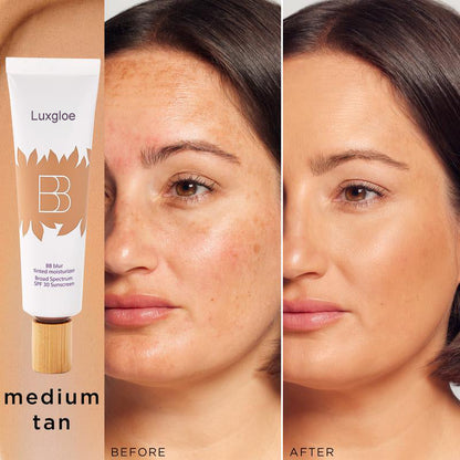BB blur tinted moisturizer SPF 30 - instantly brightens, hydrates & smooths your skin