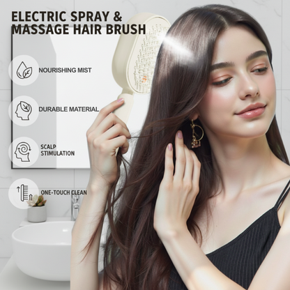 📢📢50 %  OFF⏰Electric Spray Massage Comb✨🔥
