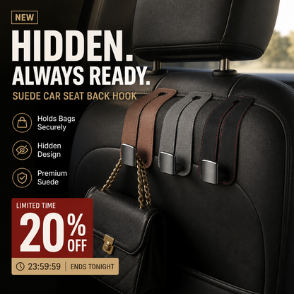 ✈️Last Day 50% OFF🔥Car Seat Back Double Hook
